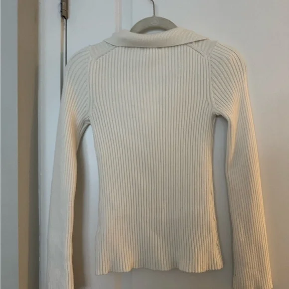 NWT Z Supply Cream Sea Salt Rina Button Up Cardigan - Picture 4 of 5